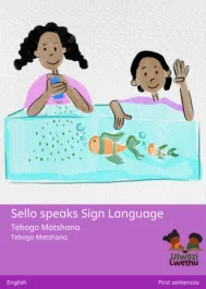 Sello speaks Sign Language