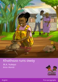 Khathaza runs away