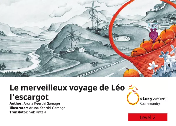 Cover thumbnail - Le merveilleux voyage de Léo l'escargot