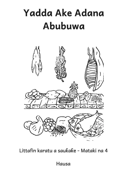 Cover thumbnail - Yadda Ake Adana Abubuwa