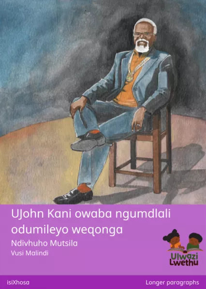 Cover thumbnail - UJohn Kani owaba ngumdlali odumileyo weqonga