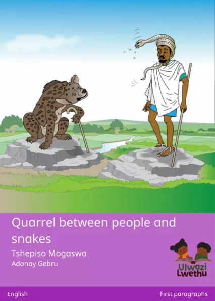 Cover thumbnail - Quarrel between people and snakes