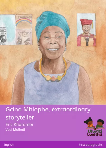 Cover thumbnail - Gcina Mhlophe, extraordinary storyteller