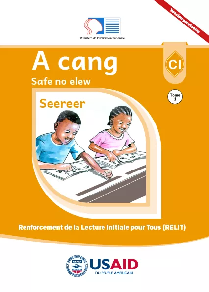 Cover thumbnail - A cang CI - Safe no elew - Seereer - Tome 1