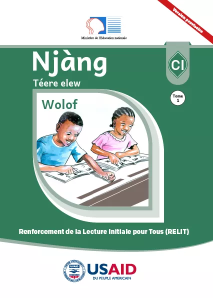 Cover thumbnail - Njàng CI - Téere elew - Wolof - Tome 1